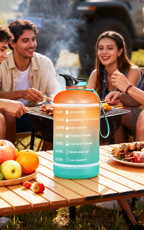 Custom Plastic Water Bottle